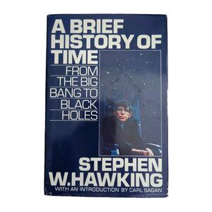 A Brief History of Time By Stephen W. Hawking HC DJ First Ed / 1st Print 1988